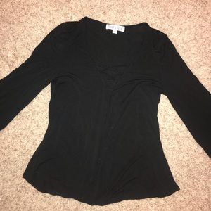 Black trendy shirt